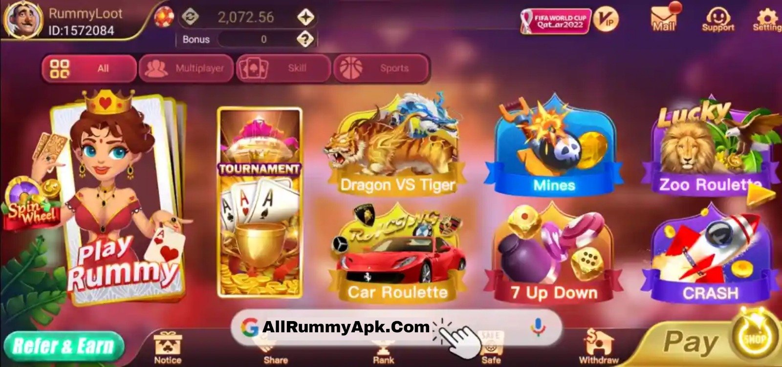 Rummy Loot Apk Sign Up