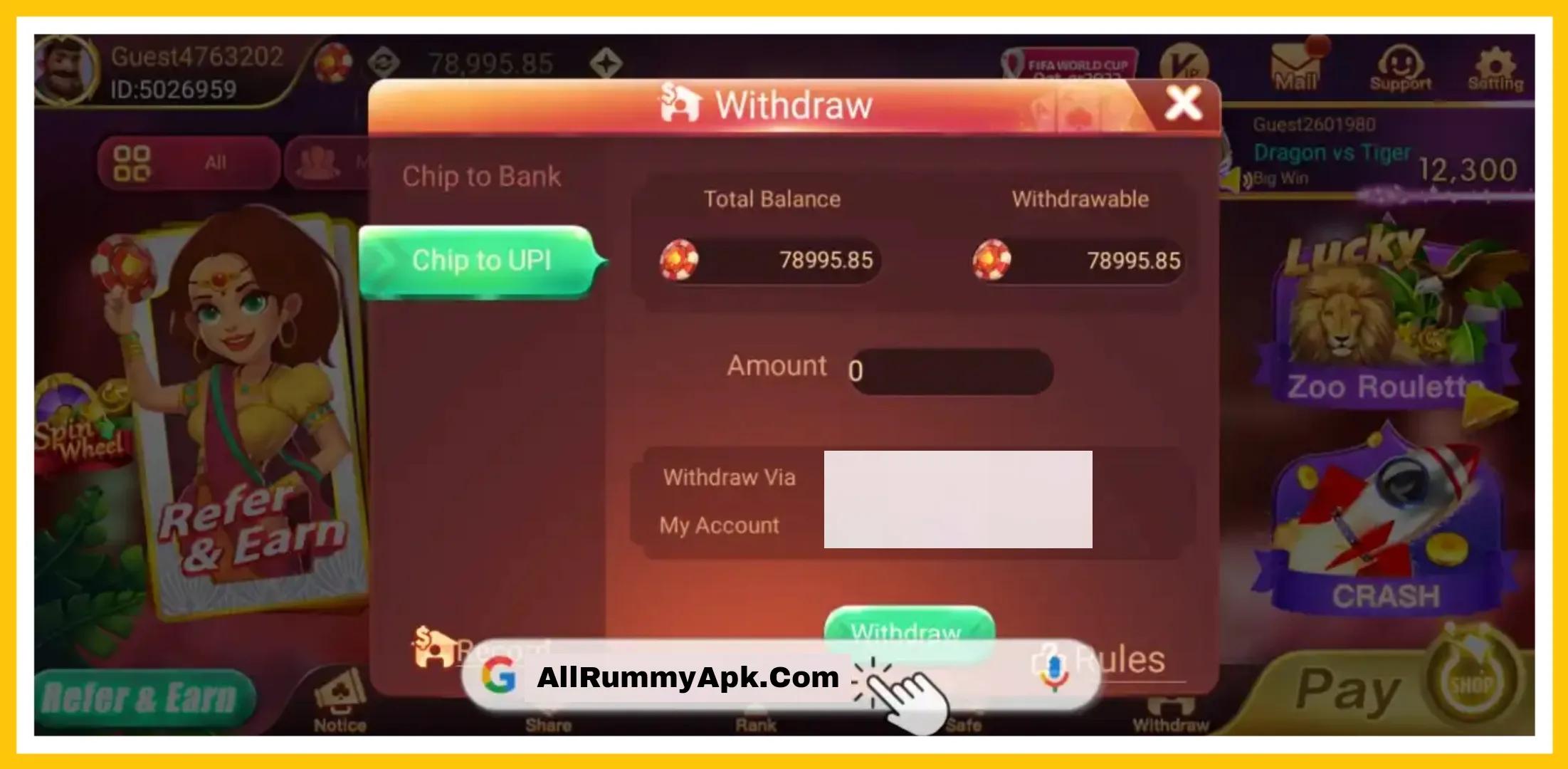 Most Rummy VIP Features