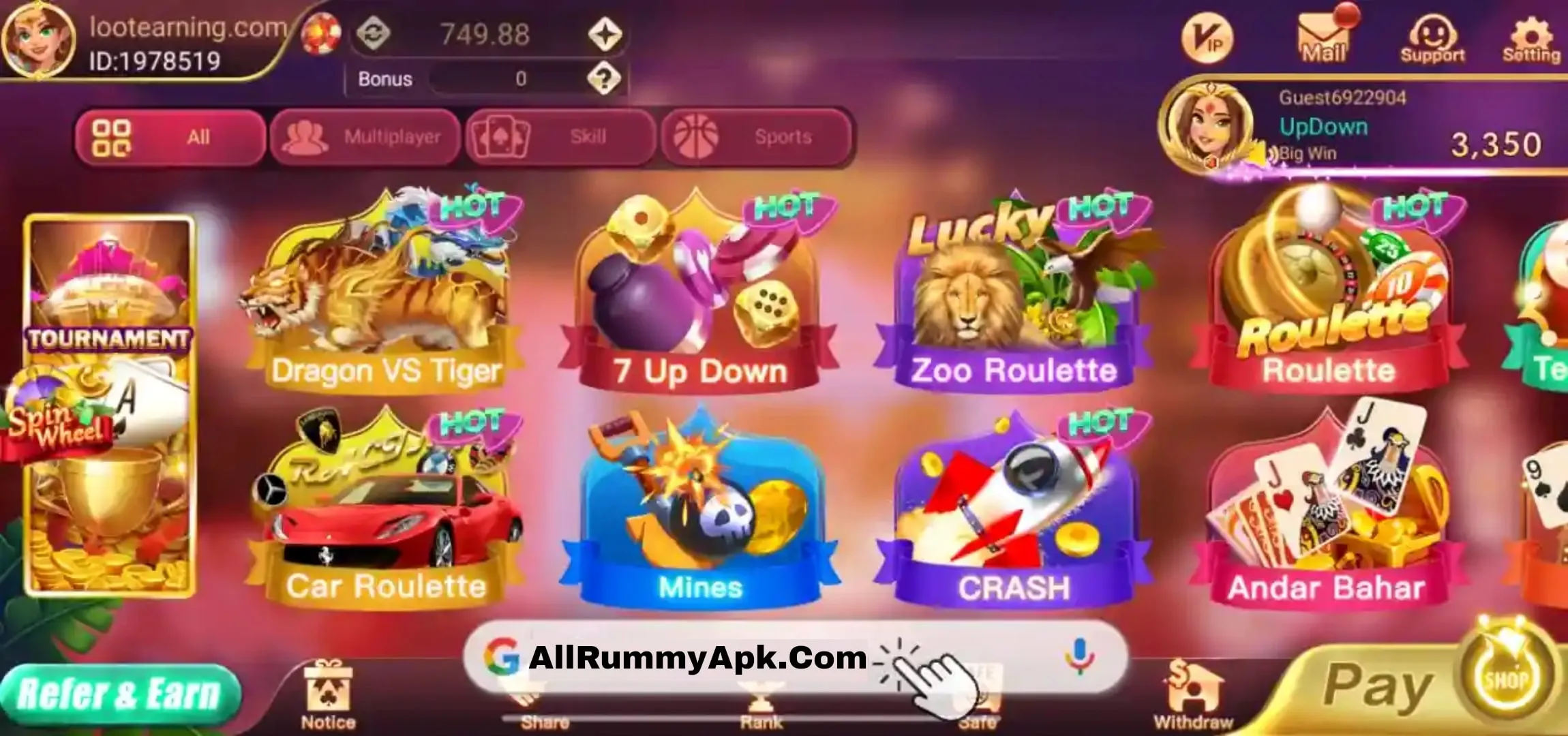 Rummy Ola All Games