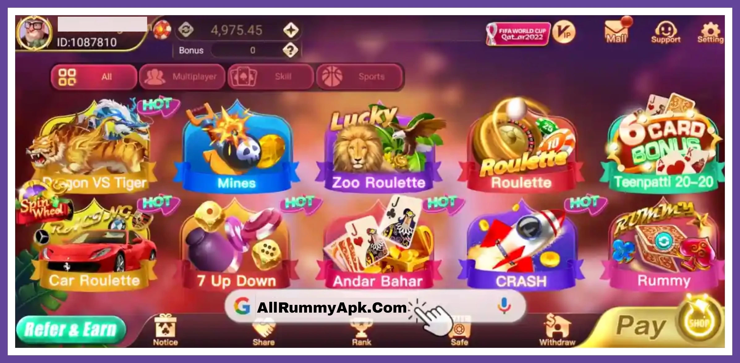 Rummy Wealth All Games